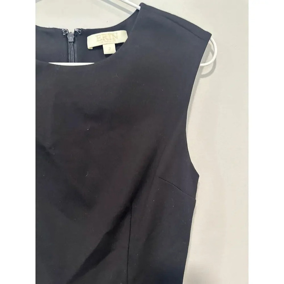 Anthropologie Erin Fetherston Dress Black Blue Mini Metallic Hepburn Small 1424 - Picture 6 of 13